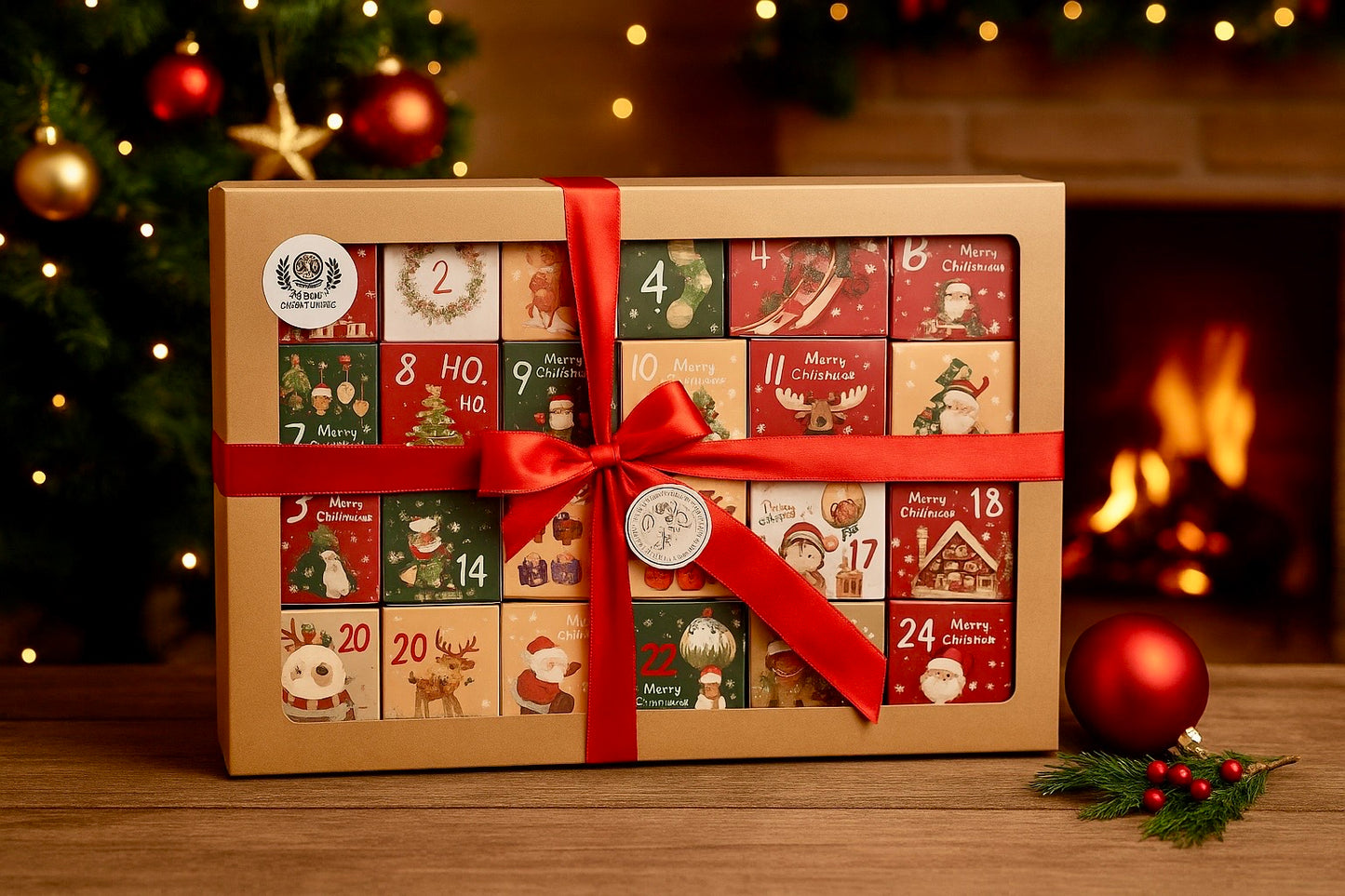 Caja Adviento WoofMas Dulce 2025 — Edición Limitada Woof Natural - Puro & Simple - Obrador canino