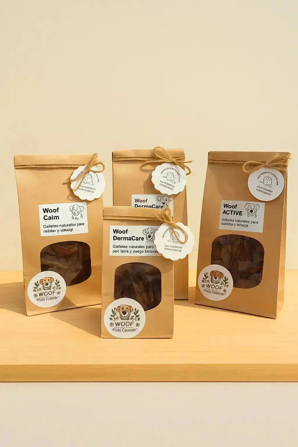 Woof Active - Energía y Vitalidad Natural para Perros Activos Woof Natural - Puro & Simple - Obrador canino artesanal para perros felices