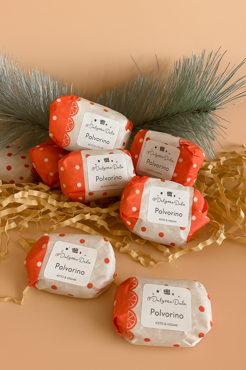 Polvolinos WoofMas Dulce – Polvorones para perros Woof Natural - Puro & Simple - Obrador canino