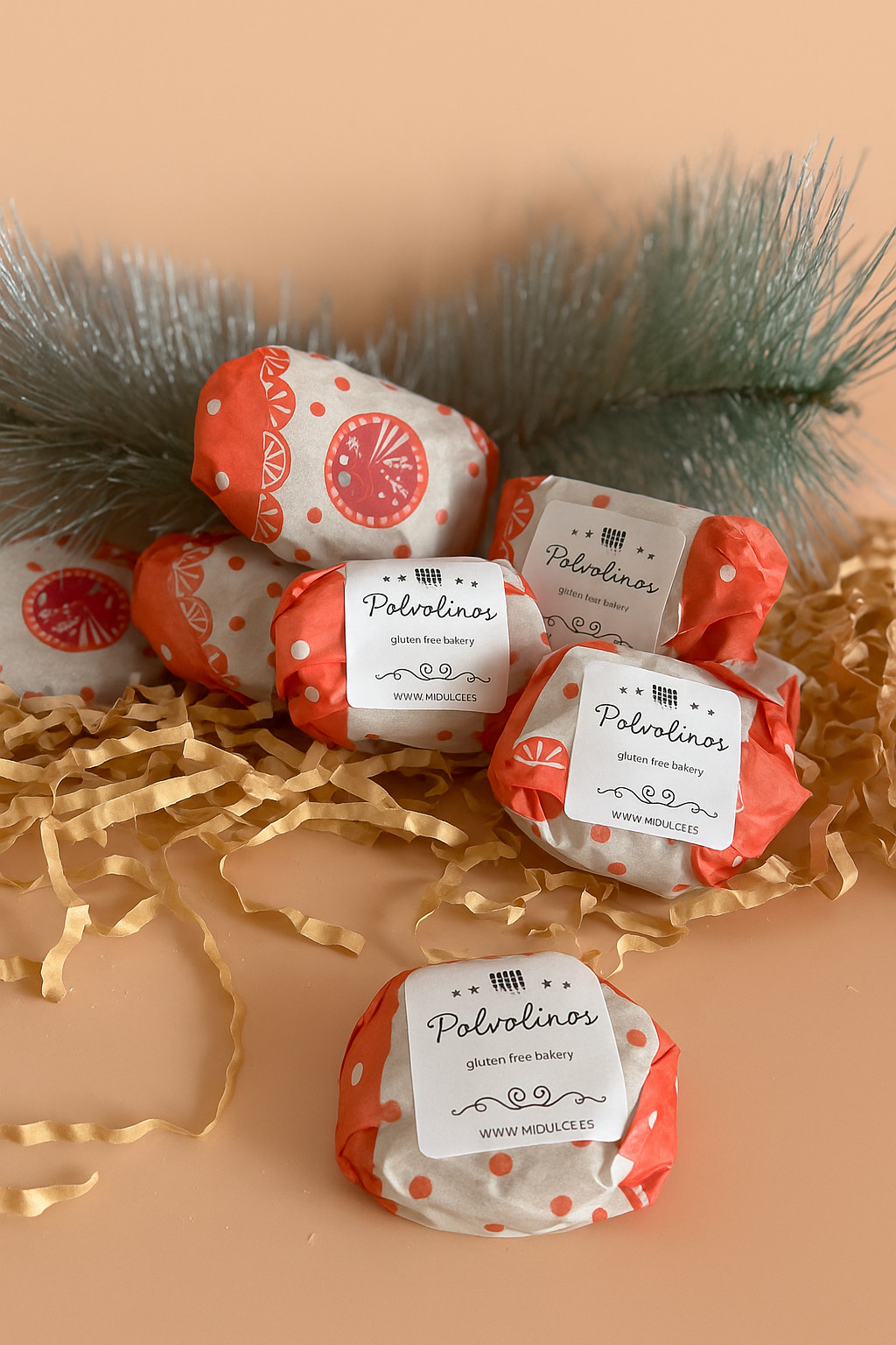 Polvolinos WoofMas Dulce – Polvorones para perros Woof Natural - Puro & Simple - Obrador canino