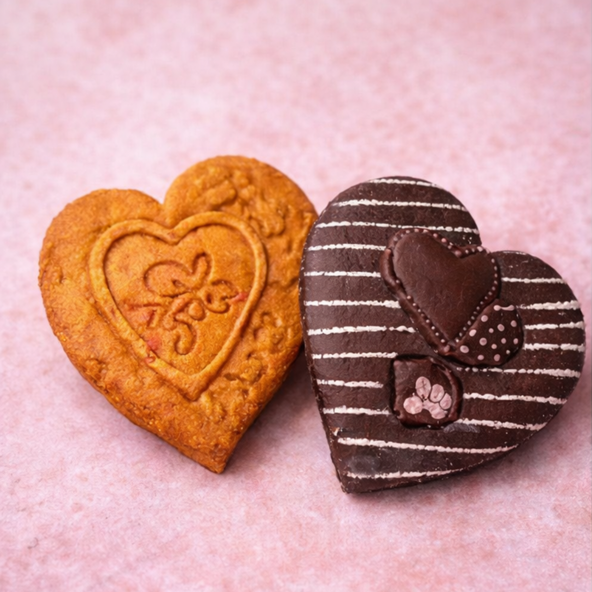 Galleta Premium Corazón XL · Woofentin San Valentín Woof Natural