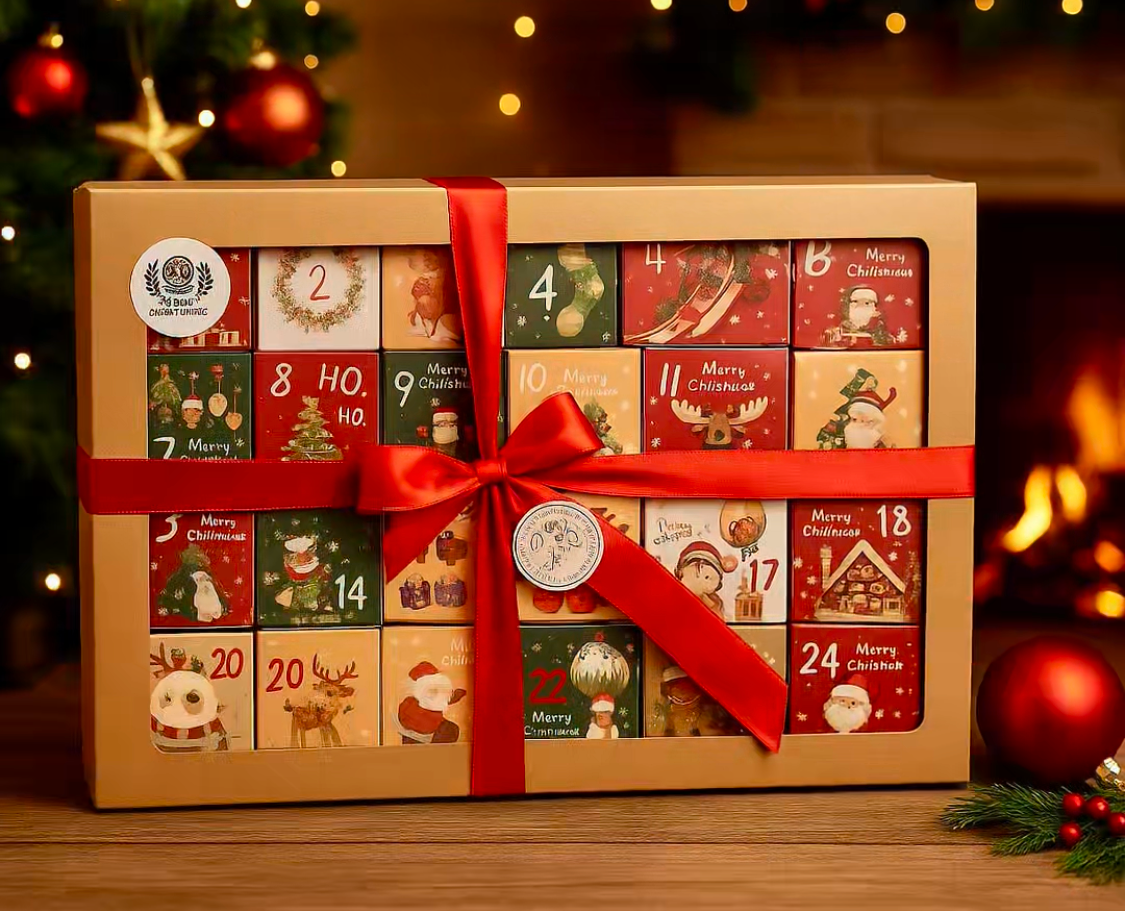 Caja Adviento WoofMas Dulce 2025 — Edición Limitada Woof Natural - Puro & Simple - Obrador canino